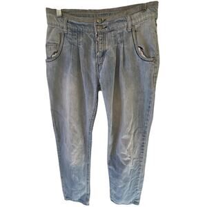 VTG Offcorss OC 1979 Jeans Kid Fashion Girl Women Jrs 14 Skinny Button Fly Blue